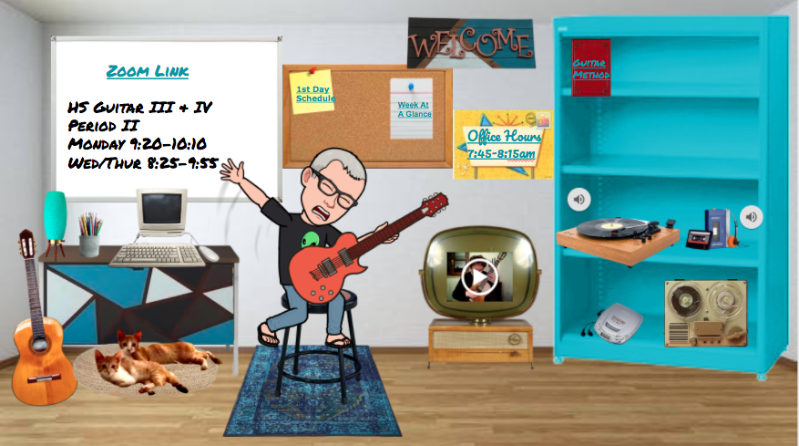 I've been working hard getting the classroom together for the first day of school. Should I ask for a new computer?