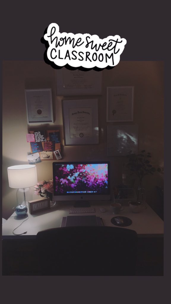 BrillLeeSTEM's tweet photo. Have my home office ready to go for the new school year! @MpMiddle @MPCSVA #virtuallearning https://t.co/0FgfPFwJu5