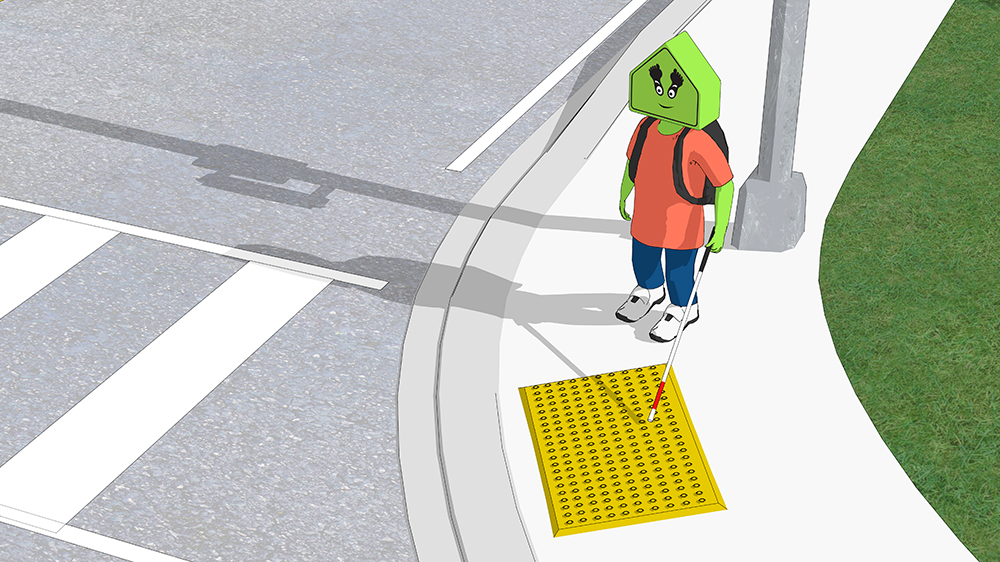 iWalkSafe's tweet photo. We've been fairly quiet as of recent, because we're working on heavily updated WalkSafe learning content with:
- An emphasis on *road design* for safety
- Acknowledgment of bad driving
- No victim blaming or blame-shifting language
- Inclusive characters https://t.co/ty71Tp5dZm
