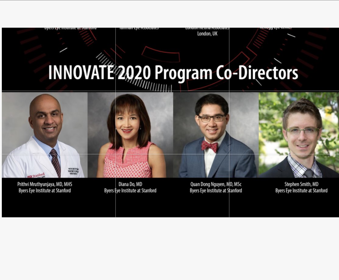 FOMO? 🙋🏽‍♀️🙋‍♂️ INNOVATE 2020 Session 1 kicks off 8/22, 10am ET. Take part in this unique meeting from 🏠 on your 💻 or 📱. 1100 of your colleagues from 60+ countries are joining!(retinainnovate.com) #retina #ophthalmology #innovation #committedtovision @eyeamprithvi @ByersEye