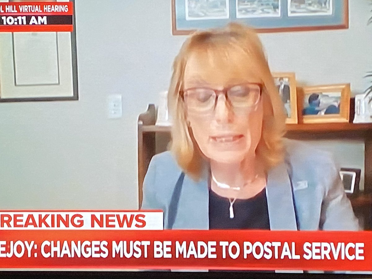 . @SenatorHassan to DeJoy “Do you commit to processing at least 95% of the ballots within 2-3 days like The post office did in 2018 midterm elections?”DeJoy: (under oath) Yes, ma’am.
