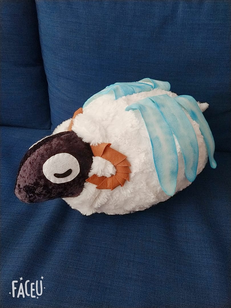 wooly bug plush