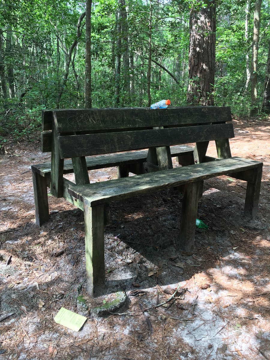 So much disrespect for nature, animals, visitors and park rangers today. Take it with you!@VAStateParks #firstlandingstatepark