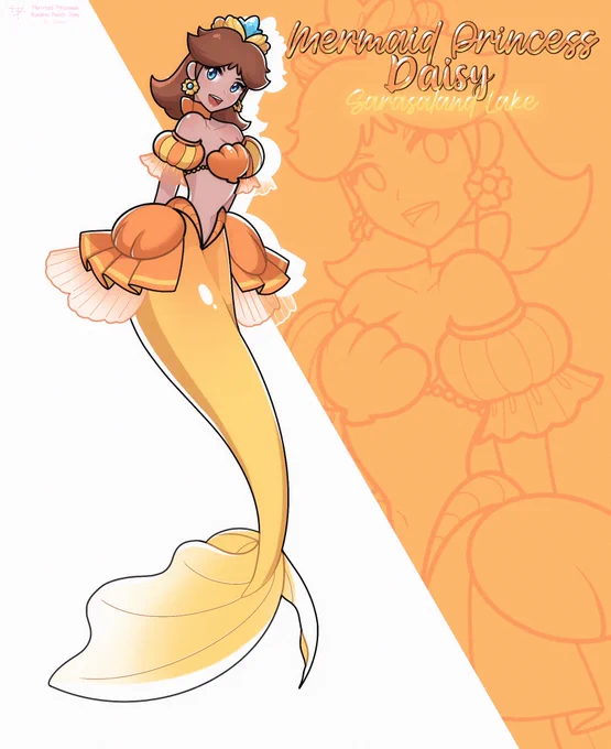 ???‍♀️Mermaid Princesses??‍♀️?

I sketched this idea a long time ago but I took the time to finish it today. I hope you like my #PichiPichiPitch inspired designs for our @NintendoEurope `s favorite princesses!

#PrincessPeach #PrincessDaisy #Rosalina #Mario #Mermaid 