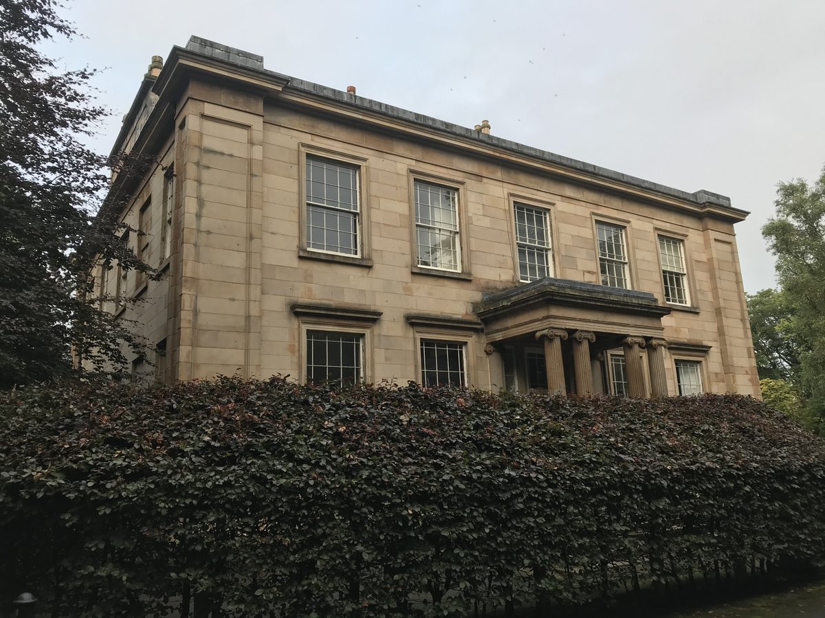 The park was originally part of the lands of Langside, owned by the Maxwells of Pollok. In the C17th the western part was sold to form Camphill Farm. In 1799 it was sold to Robert Thomson, who built Camphill House in 1806. Category A-Listed, the house is now private apartments.