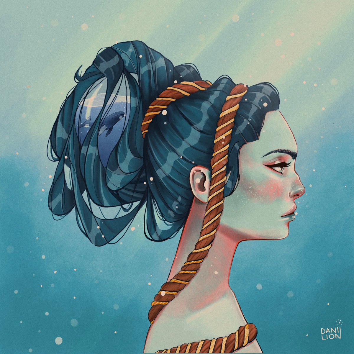 I’ll start! I’m Danilion! I like to paint magical beings and creatures http://instagram.com/danilion_draws&nbsp;