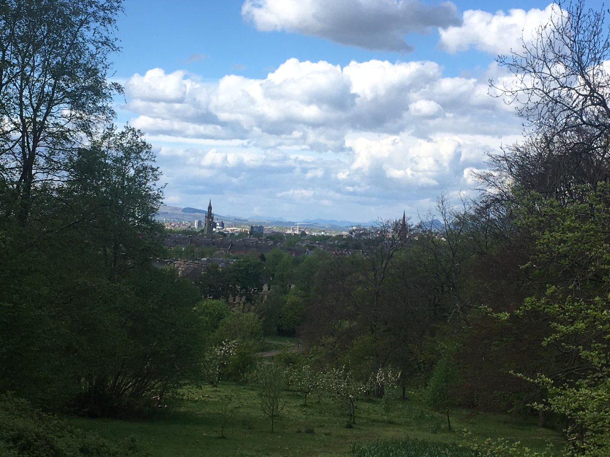 Not far from the bandstand is The Viewpoint, offering spectacular panoramic views across the city. The centre of the view point is marked by a flagpole.