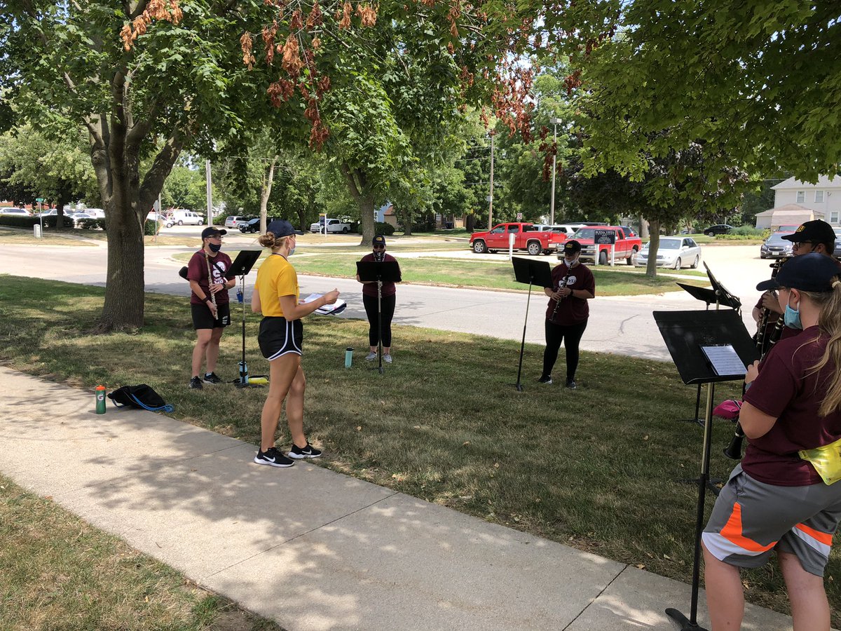 2020 BVU_MB band camp, although 7 days shorter than normal, was a huge success!! What a great group of musicians we have here this year. Looking forward to a successful season of making music and having fun while doing so. @BVU_MB