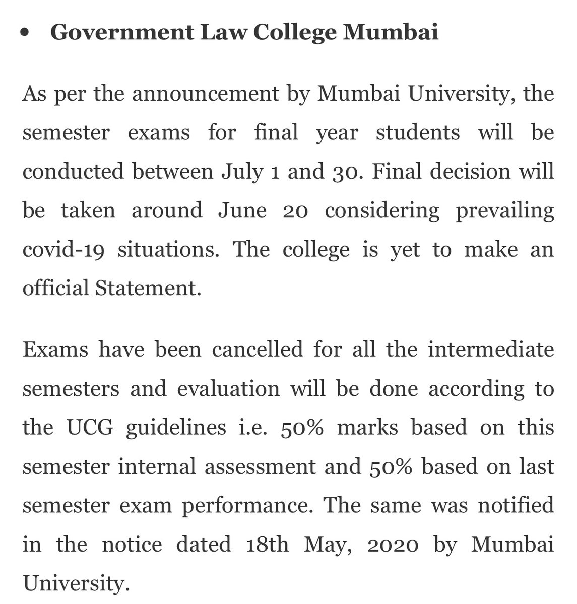 RejoitJames's tweet photo. If these law universities could do it, why can’t #KSLU. They understand the importance of not putting student lives in danger. Why should #KSLU students be disadvantaged during a pandemic like this.
Source:@scconline_ 
#JusticeForKSLUStudents
#StudentLivesMatters https://t.co/KmNGKEMMyH