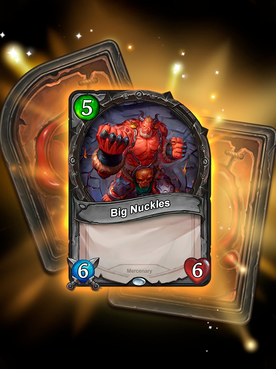 RiseOverlords's tweet photo. #RotOcards : Big Nuckles
He does not like weapons, he prefers more... traditional methods 👊

Illustration by @ Brolo (on ArtStation &amp; DeviantArt)

👹👹
#tcg #ccg #IndieGameDev #fantasyillustration #indiegamestudio #unity #fantasygame #madewithunity @unityspain @madewithunity https://t.co/R1fss2WQzb