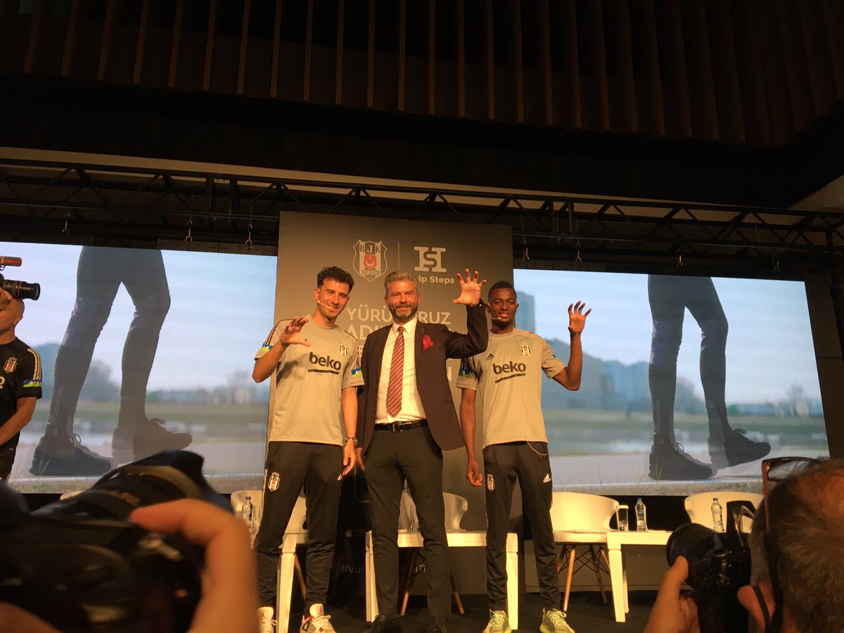 Uzun soluklu bir proje ve keyifli bir yürüyüş olacak #helpsteps #Besiktas <a href="/Besiktas/">Beşiktaş JK</a> @Helpsteps1 <a href="/oliver_mens/">Bernard Mensah</a>