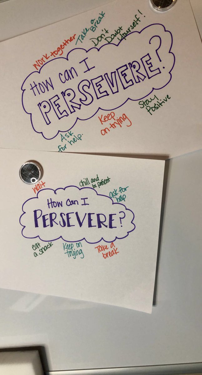 MissPingrade3's tweet photo. Brainstorming ways to persevere in third grade! @Jenkins_Jaguars https://t.co/rdzSDpd1Sd