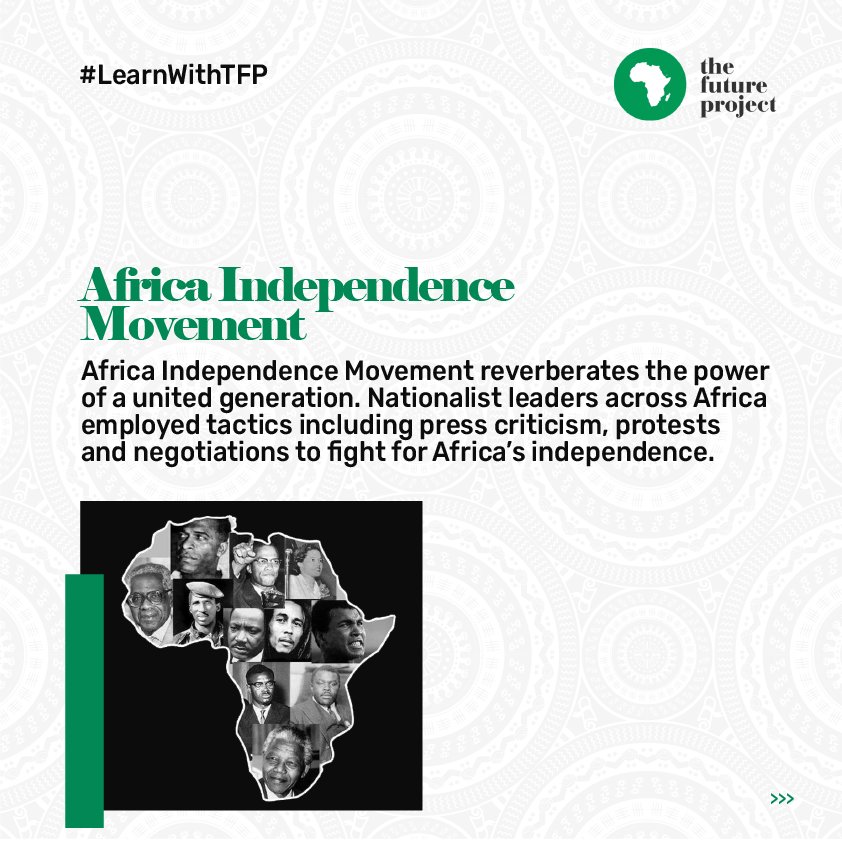 TFAAfrica's tweet image. They are activists whose work influenced decisions within political, economic, social systems and institutions, charting a new path for their contemporaries and future generations.

#TheFutureProject #LearnWithTFP #TFAA15 #Activism
