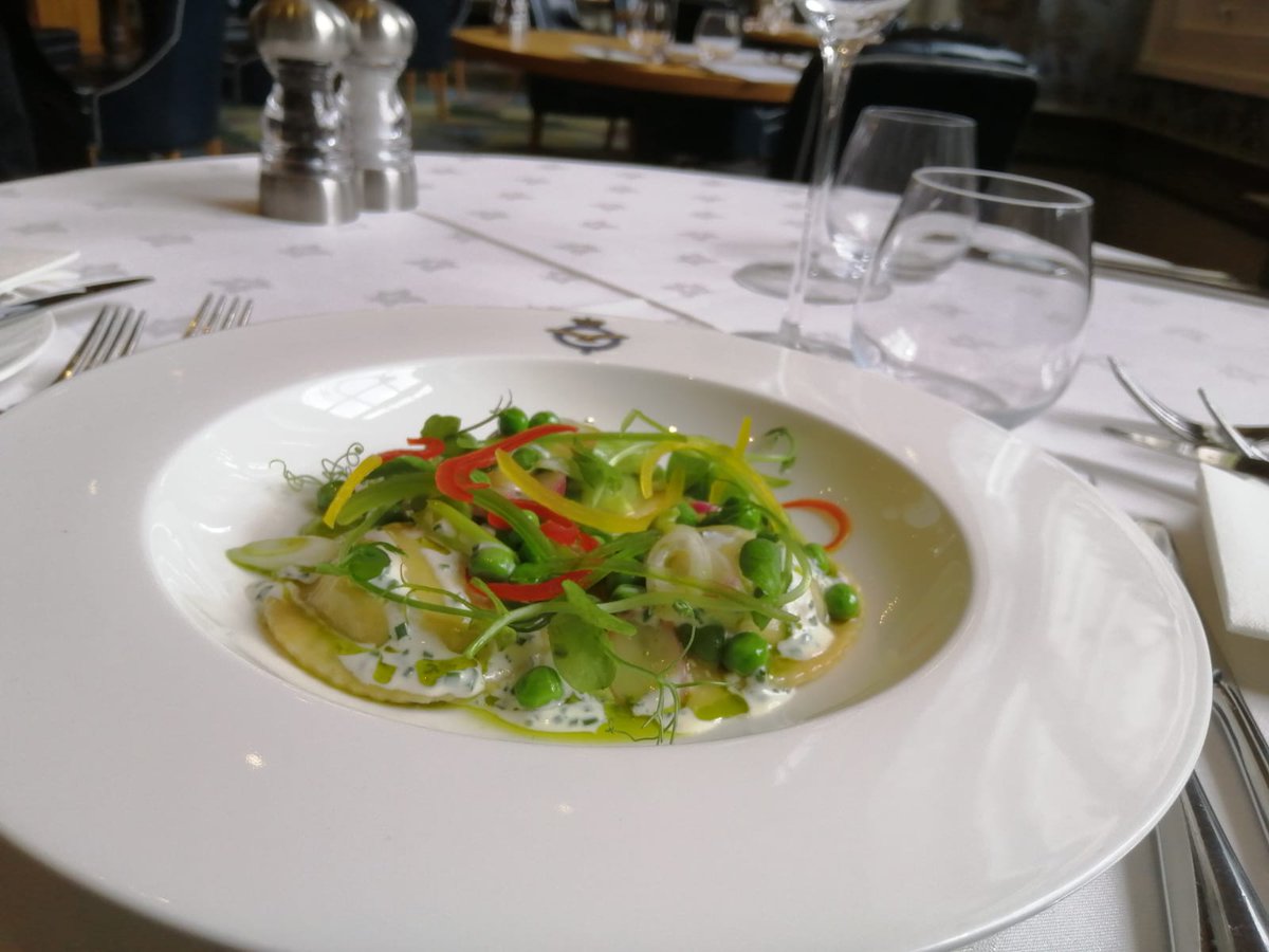 We've updated our August Club Menu with some new dishes from <a href="/Chef_M_Dutnall/">Michael Dutnall MCA</a> &amp; team. Enjoy Pea &amp; ricotta ravioli, Confit duck leg with crushed squash &amp; sweet potato, and Burrata &amp; heritage tomato salad. Take at look at the beautiful dishes and book here: bit.ly/3hgfFYy