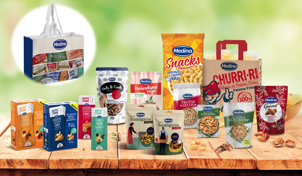 FrutossecosM's tweet image. ¿Conoces nuestros últimos lanzamientos? 
Visita nuestra web y encontrarás recetas, noticias y todas nuestras gamas.
Además, disponibles en nuestra tienda on line y con tu pedido recibirás una bolsa de la compra de regalo.
#frutossecos #aperitivos #disfrutandoelmomento