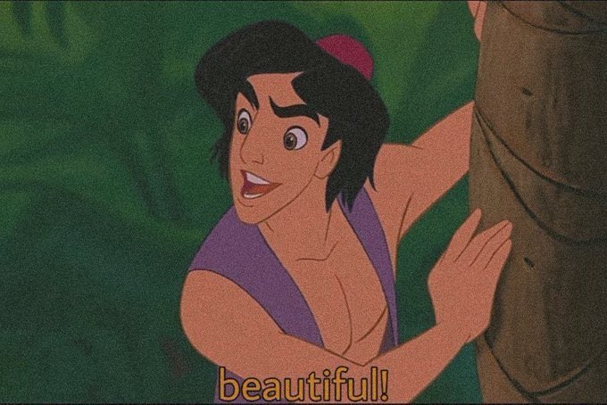 - Aladdin talking about Aleesha;; a thread
