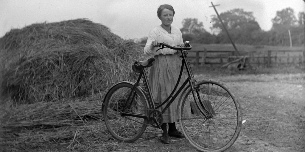 nyccarchives's tweet photo. #Cycling has been hugely popular this Summer - where is your #bike taking you this weekend? Minnie, pictured here with her #bicycle, no doubt enjoyed pedalling around the #Dunsforth area #FridayPhoto #FridayFeeling #ExploreYourArchive #HBAHOutdoors https://t.co/RduX58k1hA