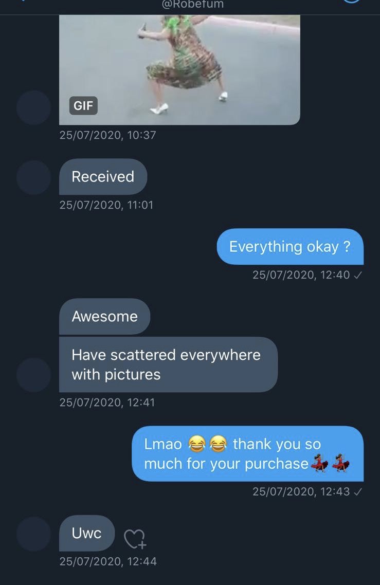TheIceCreamCol1's tweet photo. REVIEWS ‼️‼️

Testimonials don't lie, the Enchanted perfume and hair mist leave lasting scents that keeps you coming for more. 
-----
To order within Lagos: Send us a DM or contact @motivemallng 
To order within Abuja: Contact, @erecycollection and arrange for same day delivery. https://t.co/80BoD0yhoJ