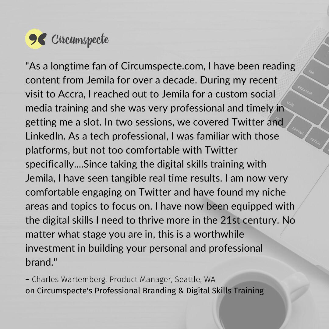 kwazibruce's tweet image. Here's a brief video on what to expect from #ThriveWithDigital trainings @Circumspecte_ : youtube.com/watch?v=aI1nj5…

Remember the upcoming training on 29th August 2020. Register here: circumspecte.com/thrive/upcomin… 

Or send email to thrive@circumspecte.com for other arrangements.