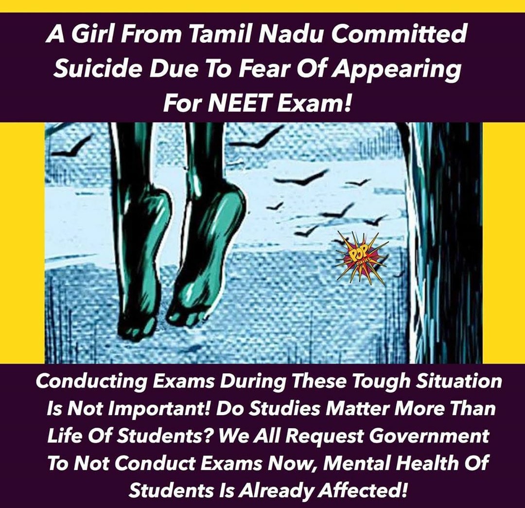 krishi__'s tweet photo. The concern should be of students, Not students as covid graduates.
The concern should be of their safety, not your politics. 
The concern should be of no exams,
 instead exams during covid.
We stand strong and oppose strongly.
#ProtestAgainstExamsInCOVID #StudentsInSCForJustice https://t.co/Zh6GSM7pHn