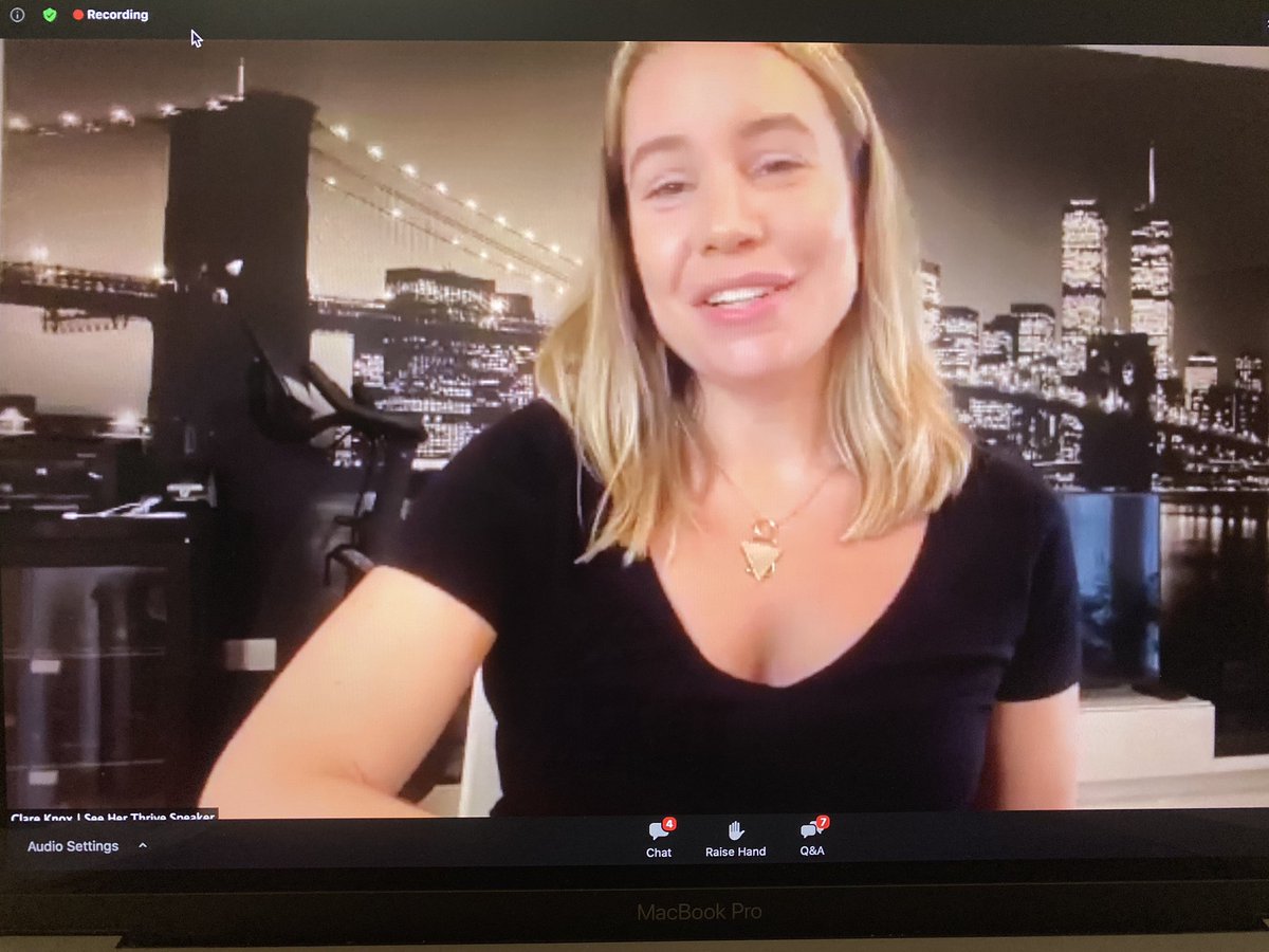 UCTGSB's tweet photo. “HR teams and managers need to get educated about women’s health conditions to bridge the knowledge gap to better support women in the workplace.” - Clare-Louise Knox , Founder and Director of @seeherthrive talks about inclusion and women’s health #WIB2020 #RiseWithUCTGSB https://t.co/CahIvWRCbL