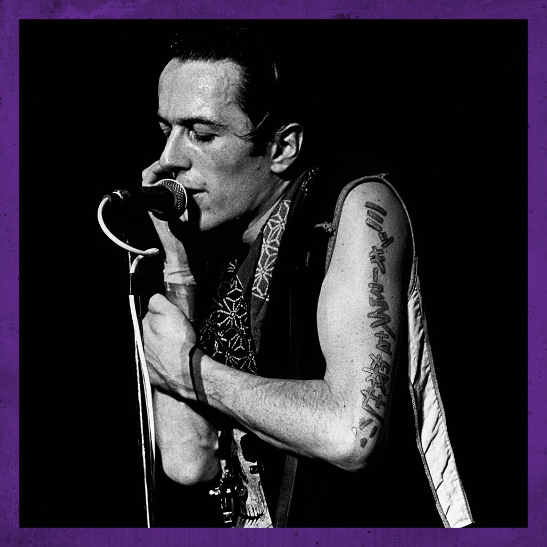 Happy Birthday to the legendary frontman of The Clash, Joe Strummer He would have been 68 today. (Image: PA) 