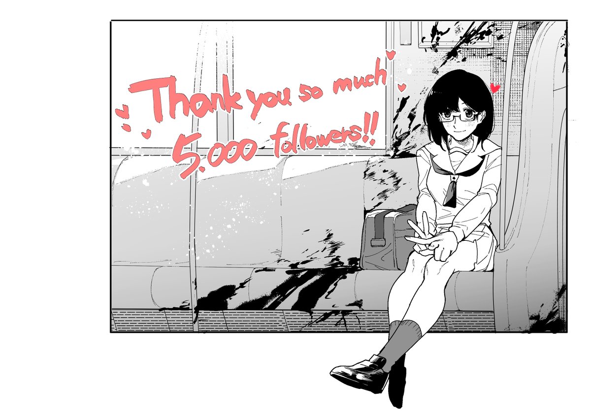 Thank you so much!! 
over 5,000 followers!!??✨ 
