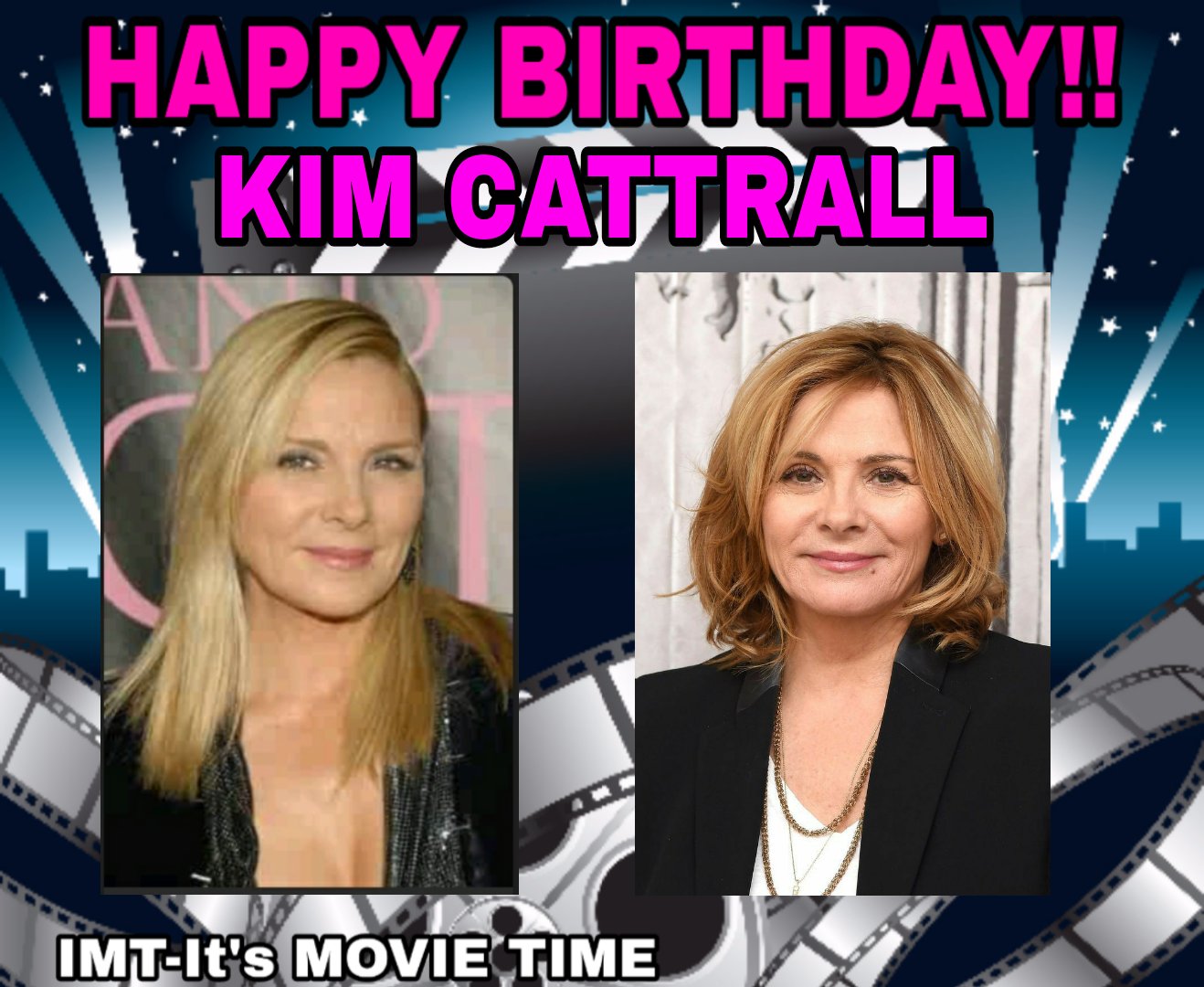 Happy Birthday to Kim Cattrall! She is celebrating 64 years. 