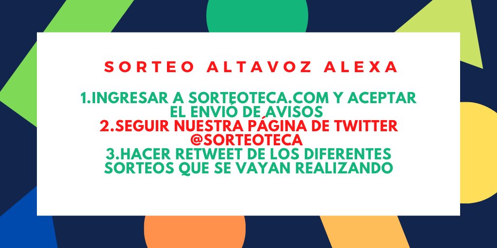 sorteoteca's tweet photo. https://t.co/sGWvV8x3hZ
