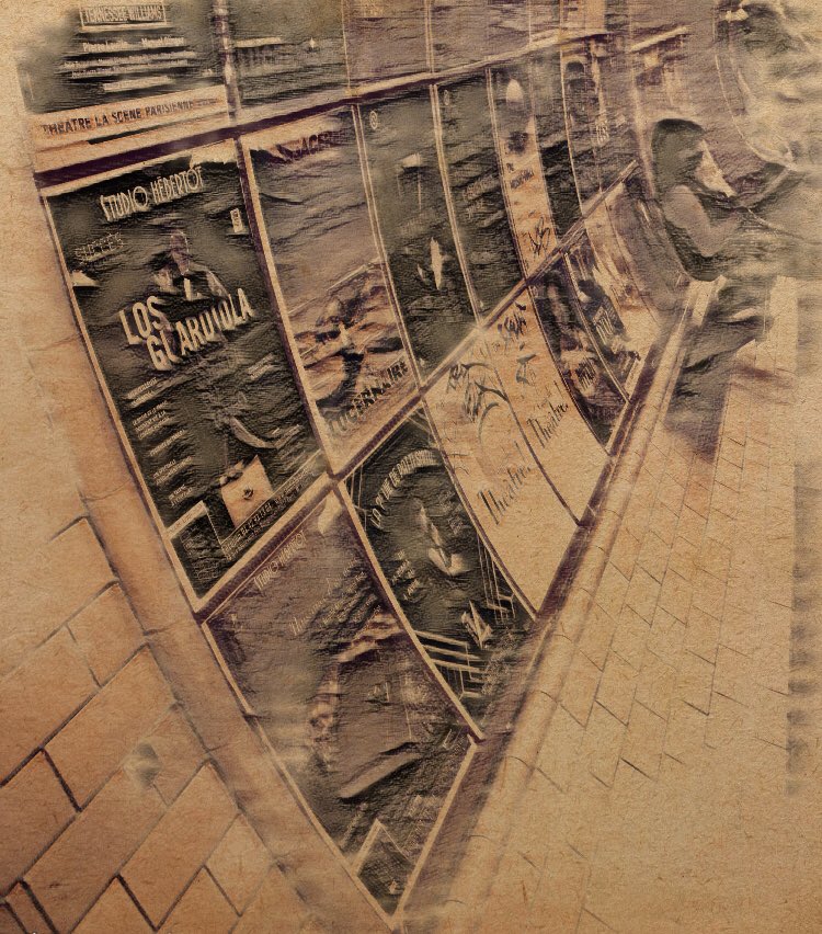 En des temps anciens, l’homme divertissait d’autres hommes pour leurs procurer du plaisir, du rêve et finalement son effet une notion de bonheur, mot qui fut retirer du dictionnaire en 2020 #coronavirus #theatre #oldworld #lamortdesartistes