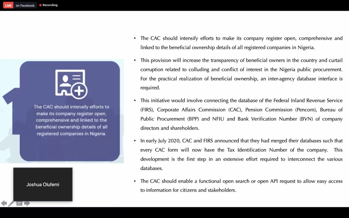 CJIDAfrica's tweet photo. Happening now: @Dataphyte lays out its policy recommendations to ensure transparency and improve the efficacy of the @NDDCOnline #ProbeNDDC, #ReformNDDC #SaveNigerDelta @ICPC_PE @officialEFCC https://t.co/SgdcoHH1u7