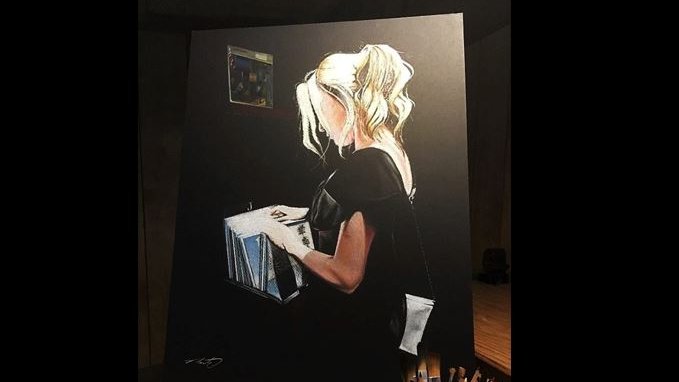 One of my favs and one of the few color pieces I drew.