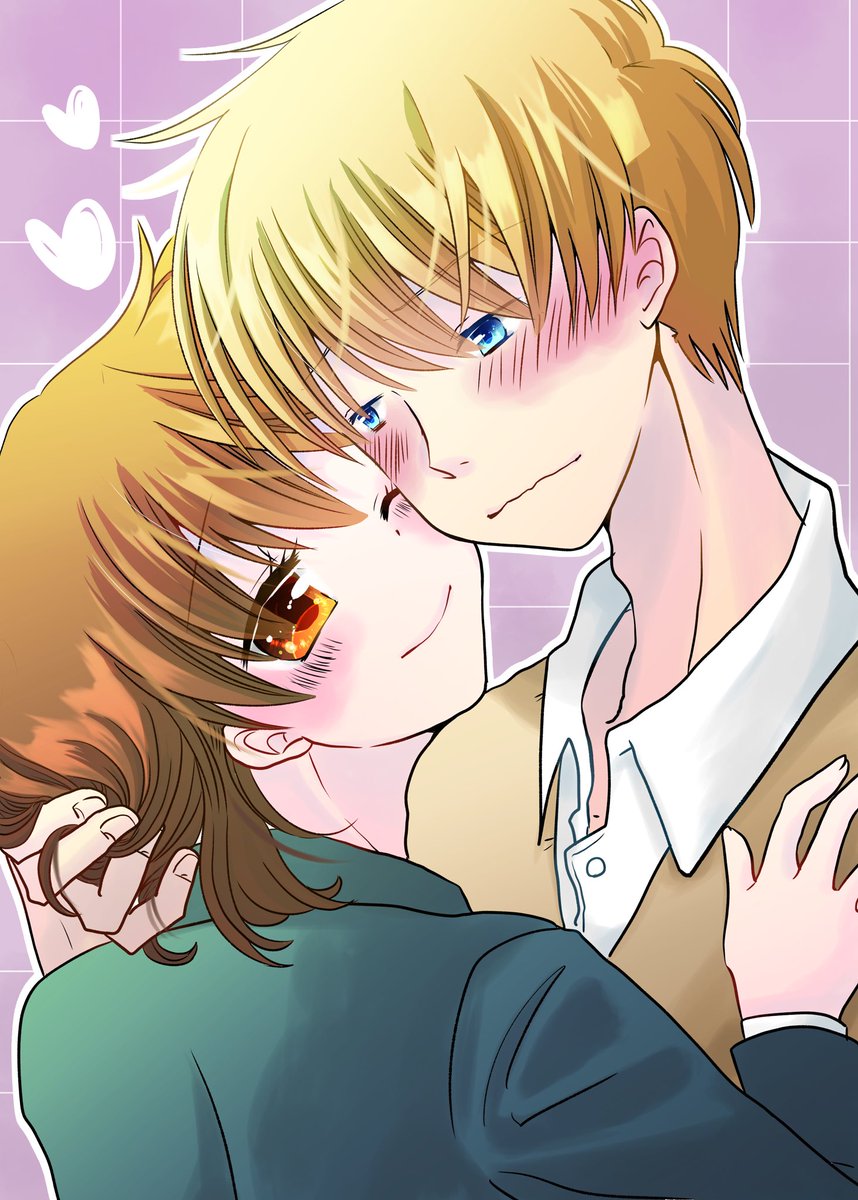 あきこ ネーム中 در توییتر 創作nlラブラブイラストでtlを埋め尽くす会 いや ほんとイチャイチャイラストしか無い