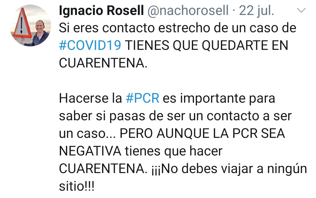 nachorosell's tweet photo. Hola, soy especialista en medicina preventiva. Si algún 'influencer' quiere hacer un vídeo o lo que sea para ayudarnos a controlar los rebrotes #COVID19, me atrevo a sugerir estos temas (yo apenas tuve unos pocos cientos de RT, pero sus relatos lograrían miles). ¡GRACIAS! 🙏 https://t.co/6c11XR9nKR