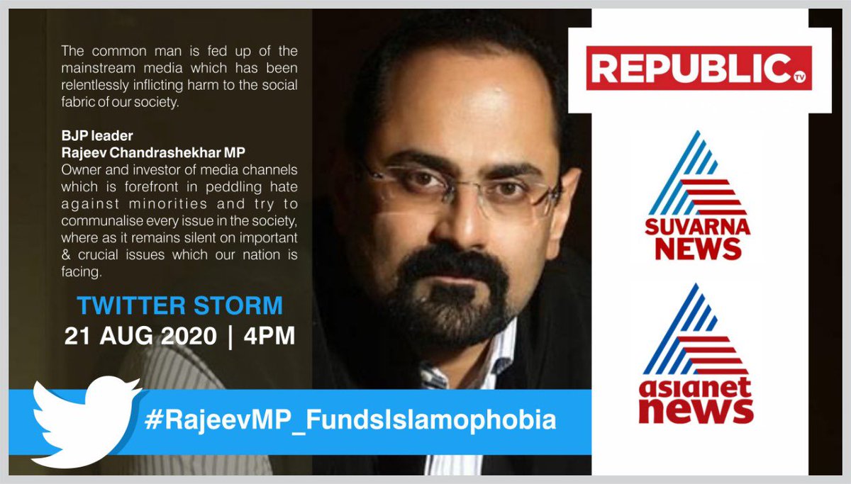 HasainarRahman's tweet photo. #RajeevMP_FundsIslamophobia https://t.co/GGM7ISKrVE
