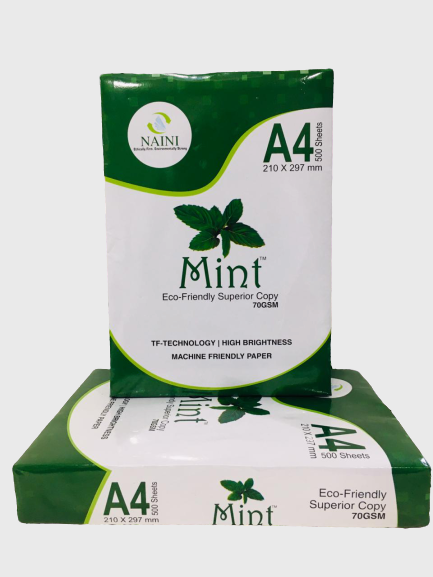 NainiPapers's tweet photo. "MINT" is the symbol of Indian ethos and lifestyle. Indian belief system consider mint to be pure and healthy.
Naini is proud to announce the launch of its premium segment copy paper for our new generation. Mint is both safe and joy to use.
#copierpaper https://t.co/D4bqEdp6jU