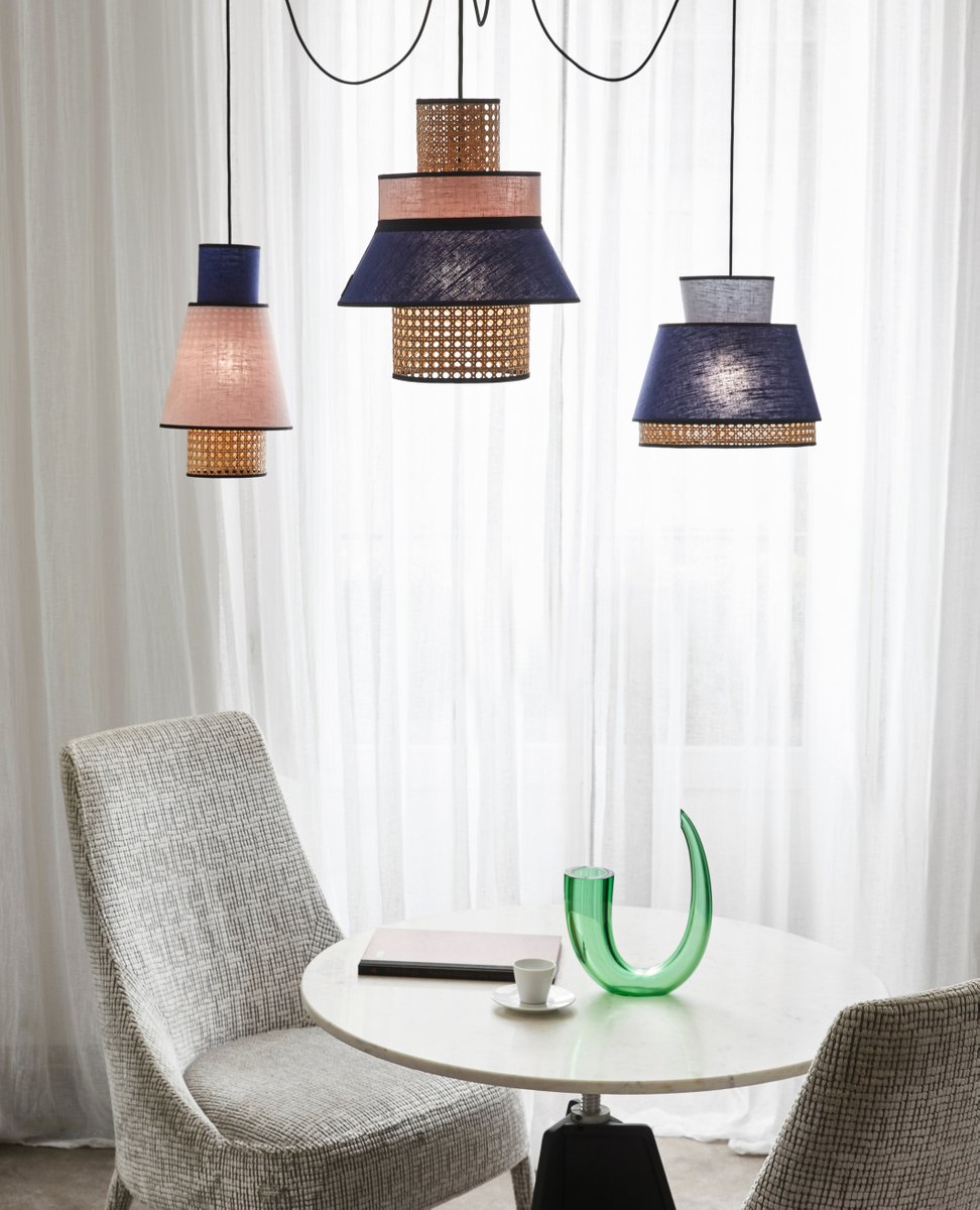SCPLtd's tweet image. Add a splash of colour to your home, with #Marketset's Singapour lighting collection. Available as pendants, table lights and floor lamps, these look beautiful grouped together or as a centrepiece on their own.

bit.ly/SCPSingapour