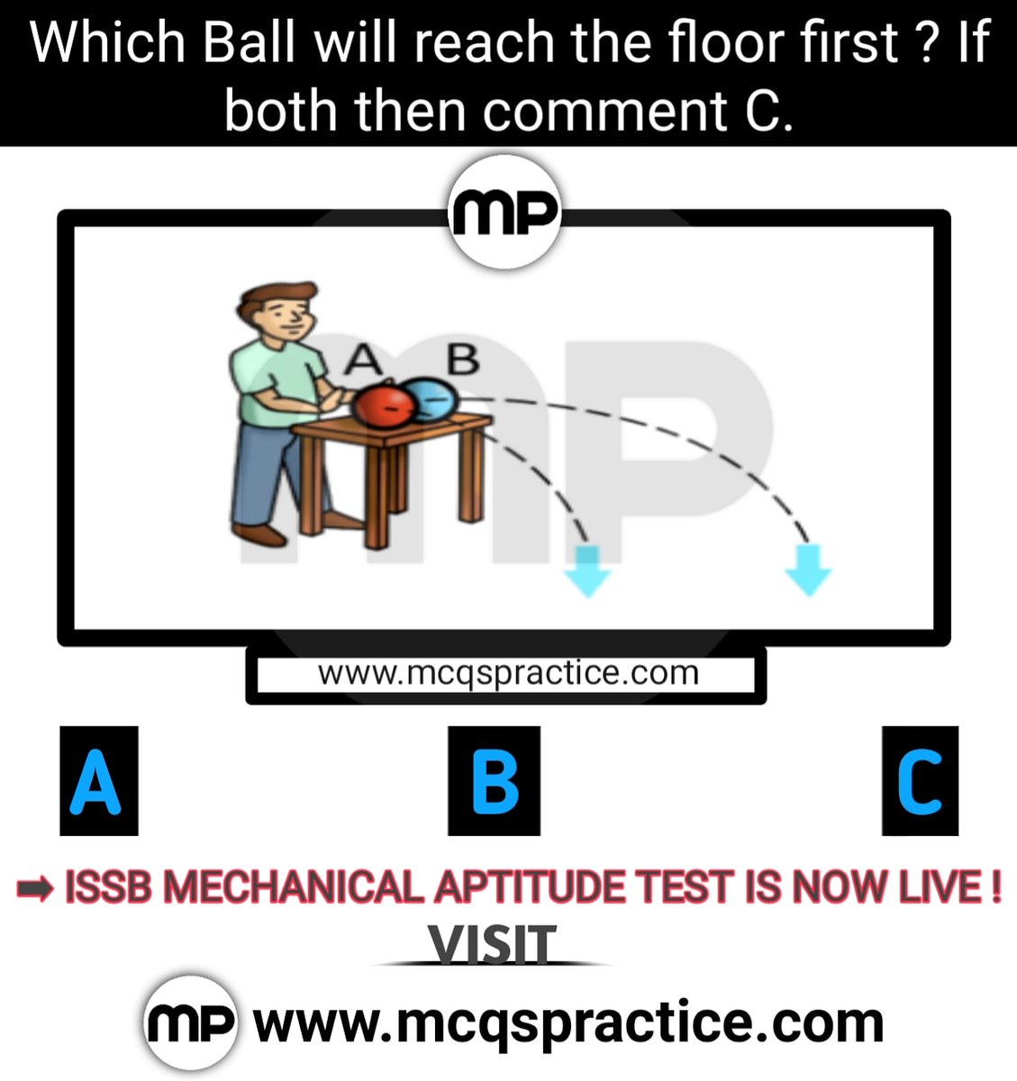 McqsPractice's tweet photo. Retweet it with the right answer ! 
Category: ISSB Mechanical Aptitude Test 
Test is available on our website.
https://t.co/tUcZcKt6TN
#issb #pakistannavy #pakistanarmy #pakistanairforce #pakistan #education #mcqs https://t.co/p05W0hKjjk
