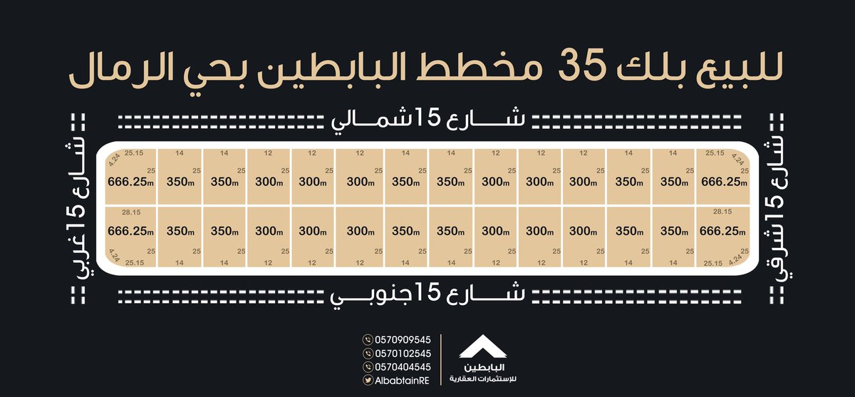 البابطين العقارية tweet media
