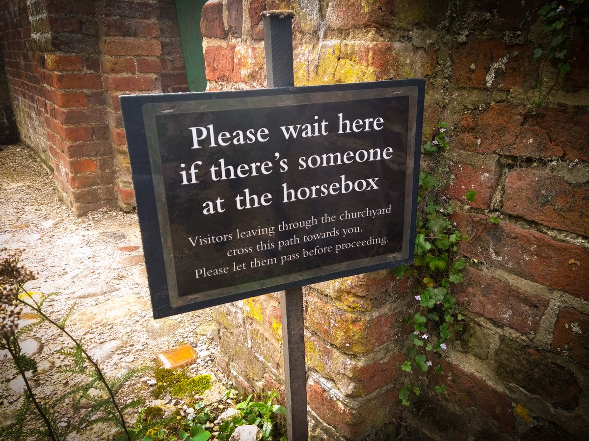 Quirky sign, delightful!

<a href="/BurtonAgnesHall/">Burton Agnes Hall, Gardens & Jazz & Blues Festival</a> <a href="/VHEY_UK/">Visit Hull & East Yorkshire</a> 

#SecretYorkshire #StatelyHome #EastYorkshire #Yorkshire #YorkshireWolds #Wolds #Bridlington #daysout #FridayFeeling #StaySafe