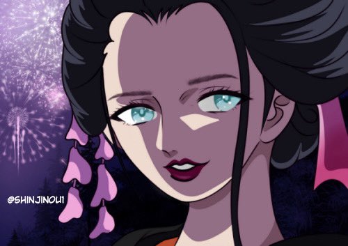 Shinjinou1's tweet photo. Wa no Kuni Nico Robin or O-Robi Redraw 💜
#ルフィ #fanart #Onepiece #orobi #nicorobin #wano https://t.co/wr2N4sZtkq