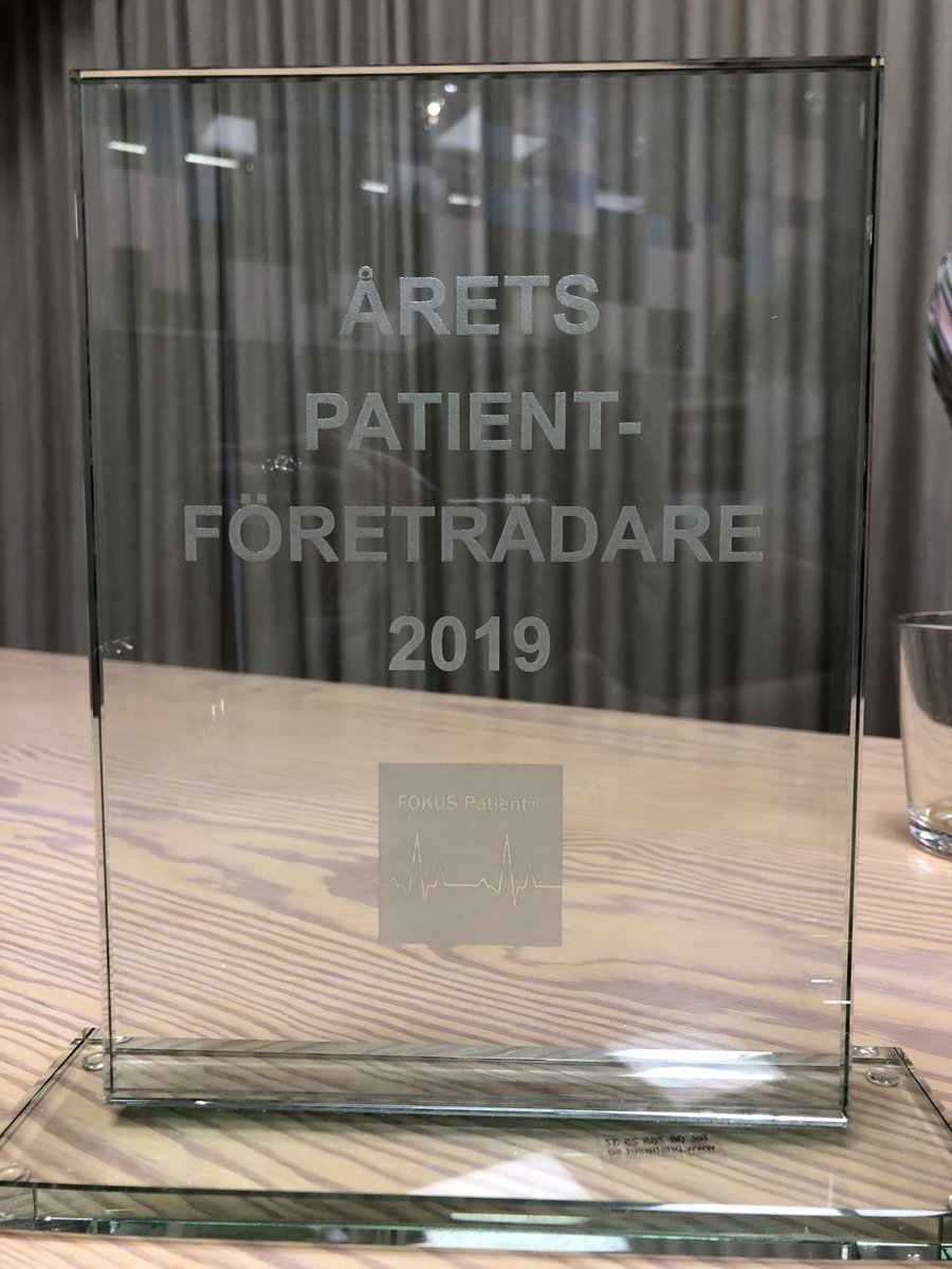 Tack till alla som nominerats till utmärkelsen #åretspatientföreträdare och grattis till ⁦<a href="/AochAF/">Astmaallergiförbund</a>⁩ som knep titeln!