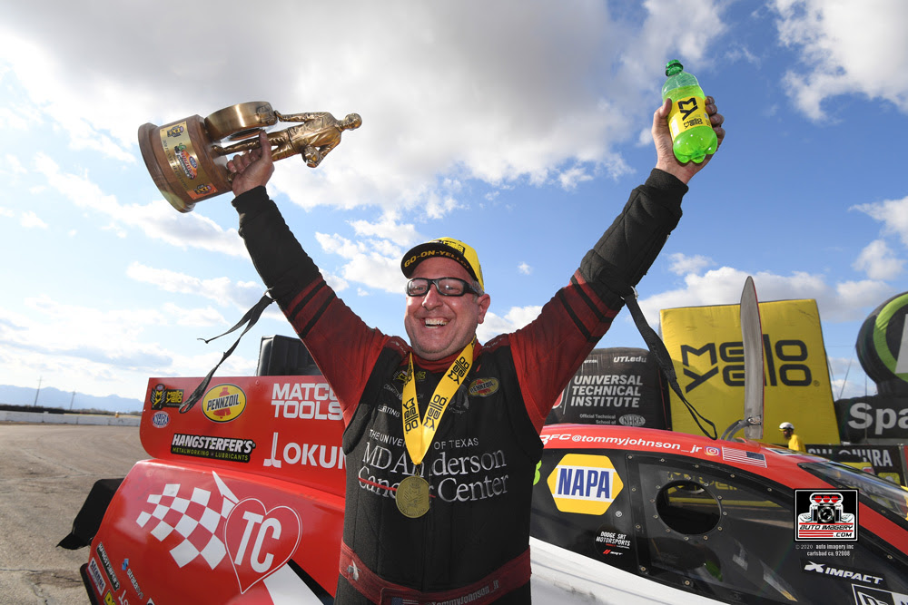 Tommy Johnson Jr. sees this crossroad in his career as the perfect opportunity to reflect on an impressive and rewarding experience. #DragRacingNews - competitionplus.com/drag-racing/ne…