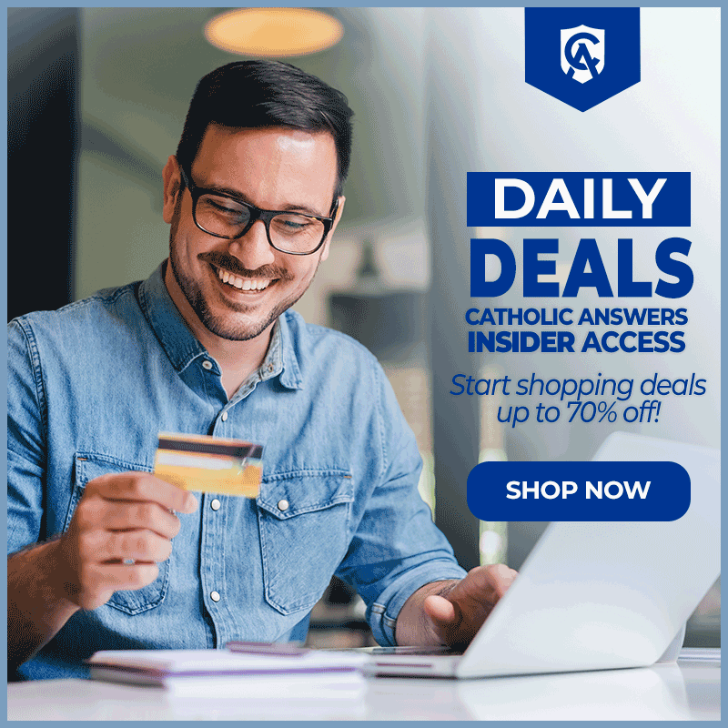 catholiccom's tweet image. 😎😍 It might seem crazy... The Catholic Answers Daily Deal! Last chance at a Daily Deal  8/21 only: "The Essential Catholic Survival Guide" 50% OFF reg. $27 now $13. ⏲️🛒💳
#catholicism #catholicanswers 
ow.ly/47XM50AVPWs