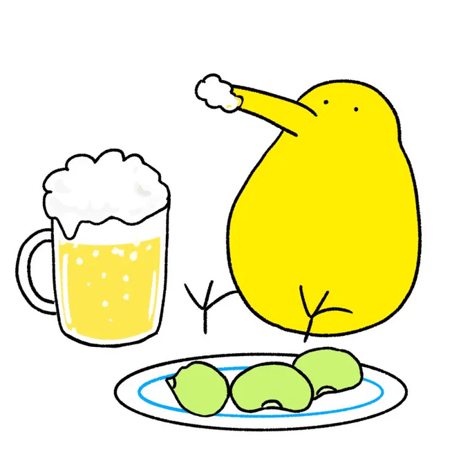 きんようびの夜のキーウィ 