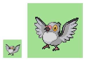Bwポケモンのgba風ドット絵 Twitter