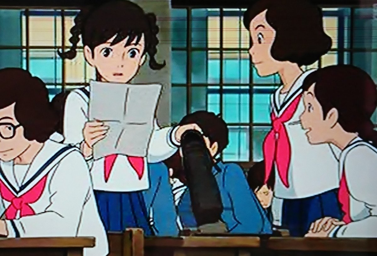 獅子皇 Ar Twitter コクリコ坂からの主人公 松崎海 友達からは メル と呼ばれています メル は 海 のフランス語 La Mer ラ メール から コクリコ坂から