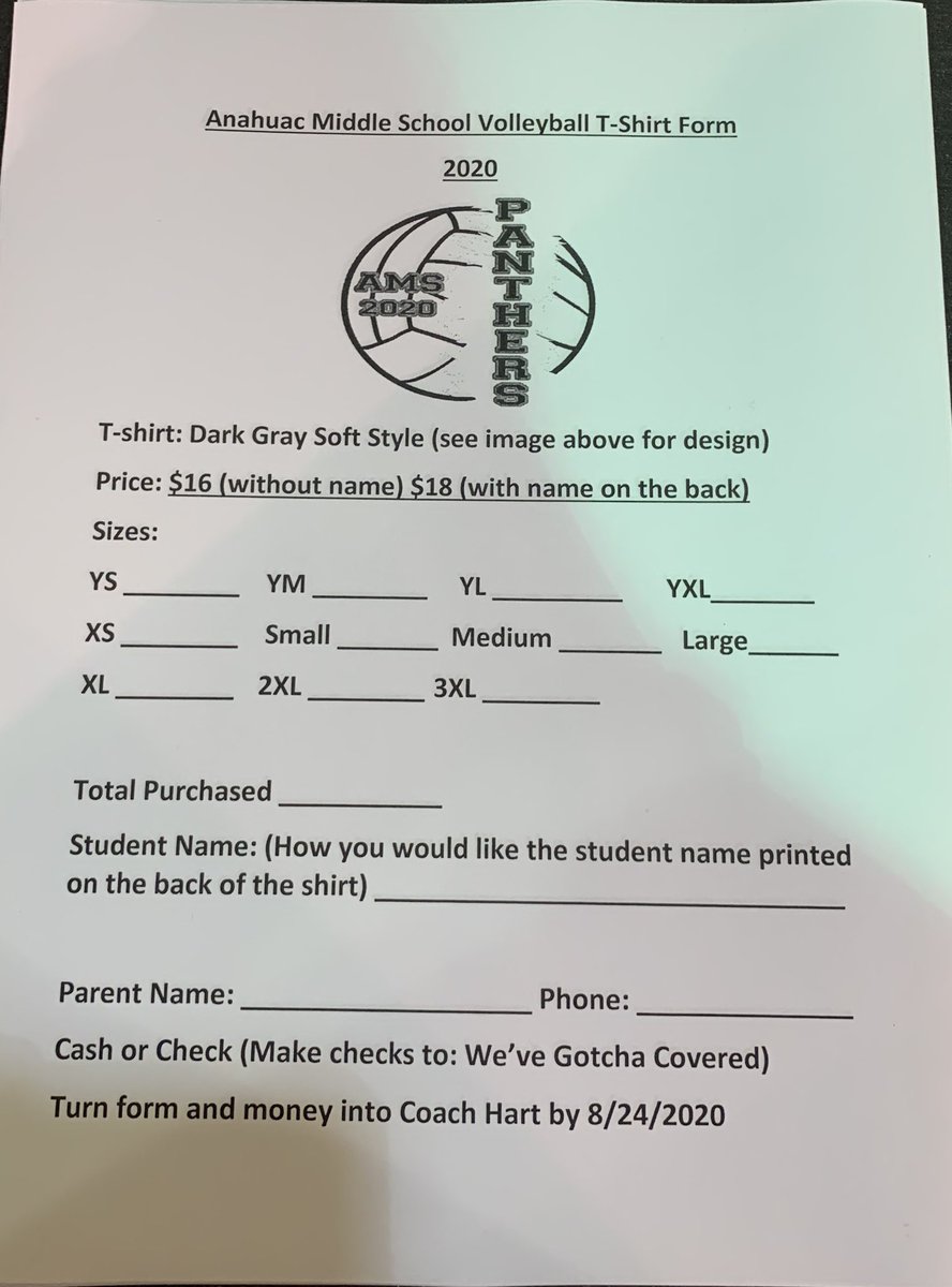 Anahuac MS Lady Panthers 💛🖤 tweet media
