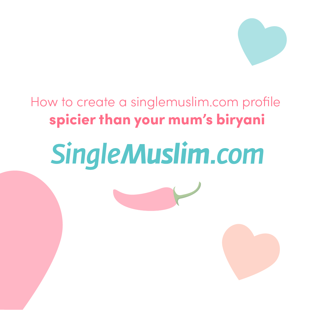SingleMuslimCom's tweet photo. How to create a https://t.co/26c3xbpUr5 profile spicier than your Mum's biryani? 🌶️🤯
Read here: https://t.co/UjEu4X2BGt
If you need expert advice on finding a partner. Please email us at advice@singlemuslim.com
#Muslimblog #MarriageAdvice #Muslim #Love https://t.co/9itTCfljpO