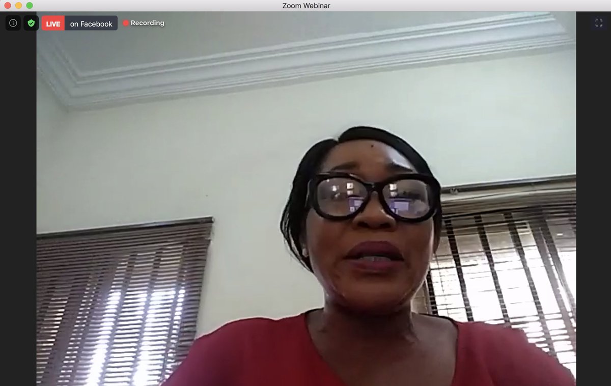 CJIDAfrica's tweet photo. "We are actually disappointed by the silence of the @ICPC_PE and @officialEFCC in this matter concerning the @NDDCOnline in the Niger Delta." - Vivian Bellonwu during the panel discussion on the NDDC Probe #ProbeNDDC #ReformNDDC #SaveNigerDelta https://t.co/na2BdmBSU2